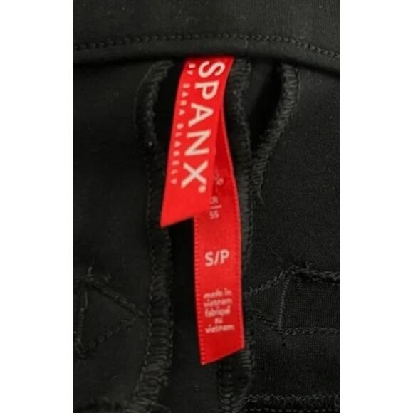 Spanx Backseam Skinny Black Pants, Size S - Picture 9 of 10